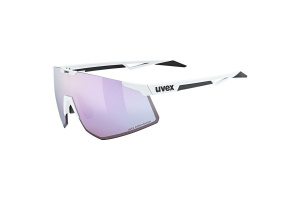 Brýle UVEX Pace Perform CV White Matt/Mirror Lavender