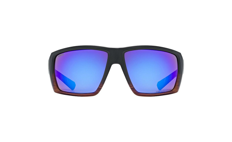 Brýle UVEX MTN Venture CV Black Demi Matt/Mirror Blue