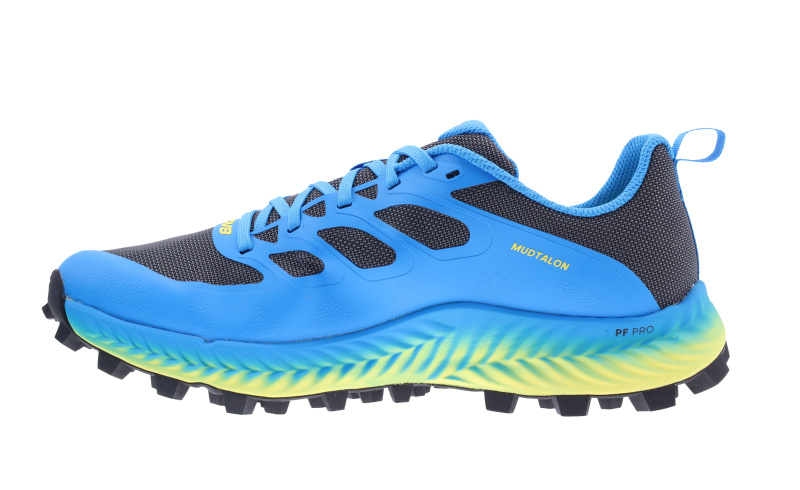 Běžecké boty INOV-8 Mudtalon M (P) Dark Grey/Blue/Yellow