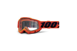 Brýle 100% Accuri 2 Enduro MTB - Neon/Orange/Clear Lens