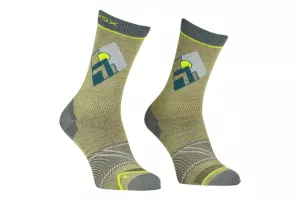 Ponožky ORTOVOXAlpine Light Compression Mid Socks Men's Wabisabi