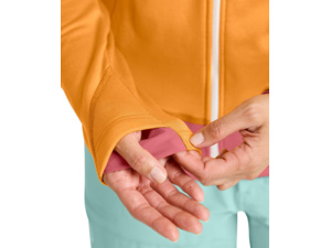 Dámská Mikina ORTOVOX Fleece Light Jacket Women's Dark Wild Berry