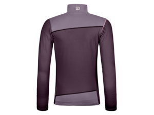 Dámská Mikina ORTOVOX Fleece Light Jacket Women's Dark Wild Berry