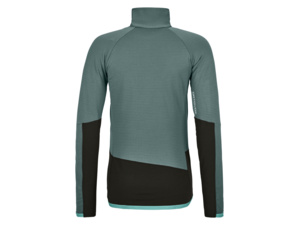 Dámská Mikina ORTOVOX Fleece Rib Jacket Women's Dark Arctic Grey