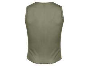 Funkční triko bez rukávů SANTINI Lieve Brown