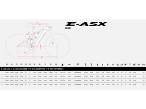 GHOST E-ASX Essential Rebel Red/Coffee Pebble