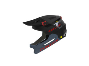 Dětská helma CRATONI MadCat MIPS Gunmetal/Red Matt - S/M (49-56cm)