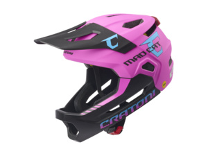 Dětská helma CRATONI MadCat MIPS Pink/Black Matt - S/M (49-56cm)