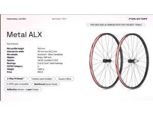Sada kol FULCRUM Metal ALX 29 2WF-R AFS Boost HH15/110 HH12/148 XD + 2WF Valve