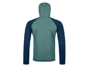 Mikina s kapucí ORTOVOX Fleece Gp Classic Knit Hoody Arctic Grey