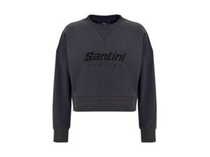 Krátká dámská mikina SANTINI Brand Grey