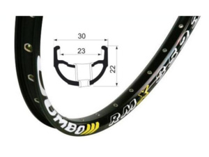 Ráfek REMERX Jumbo V-brake 20" Black