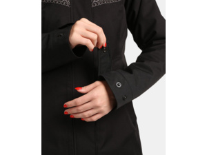 Dámský kabát KILPI Peru Black - 40