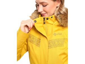 Dámský kabát KILPI Peru Yellow