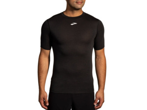 Triko BROOKS High Point Short Sleeve Black