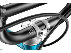 Odrážedlo WOOM GO 1 Plus Metallic Blue