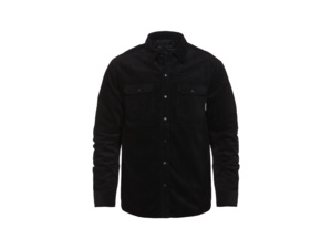 Zateplená košile HORSEFEATHERS Dough Black Corduroy