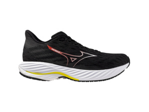 Běžecké boty Mizuno WAVE RIDER 28 Black White Evening Primrose