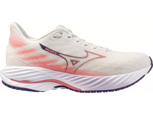 Dámské běžecké boty Mizuno WAVE RIDER 28 MIZSnowWhite CamelliaRose VinI