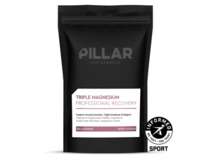 Doplněk stravy PILLAR Triple Magnesium Powder sáček 200 g - Lesní plody