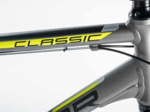 AUTHOR Classic Silver Matt/Lime - M/18“