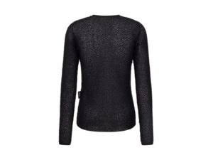 Funkční triko s dlouhým rukávem SANTINI Alpha Black