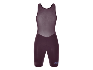 Dámské kraťasy se šlemi SANTINI Unico Edge Burgundy