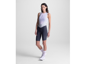 Women's cycling shorts with suspenders SANTINI Aero Race Grey