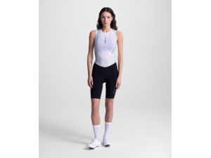 Women's cycling shorts with suspenders SANTINI Aero Race Black