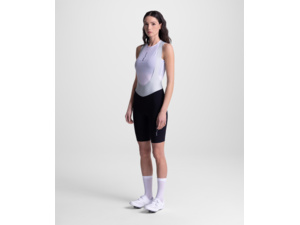 Women's cycling shorts with suspenders SANTINI Aero Race Black