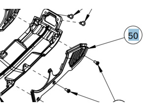 NORCO Bosch Sl Motor Cover Rh 915500-040