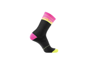 Ponožky SIDI Viator Socks Black/Fluo