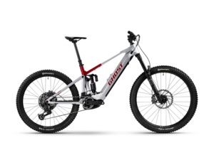 GHOST E-Riot CF Advanced Rebel Red/Misty Grey Glossy