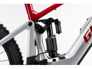 GHOST E-Riot CF Advanced Rebel Red/Misty Grey Glossy