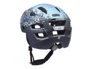 Dětská helma CRATONI Maxster Pro Wild-Blue Matt  - S-M (51-56 cm)