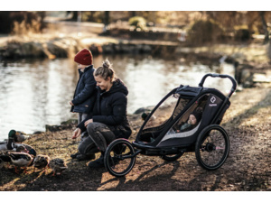 Dětský vozík HAMAX Cocoon ONE Grey/Black