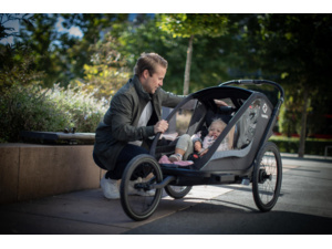 Dětský vozík HAMAX Cocoon ONE Grey/Black