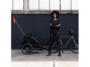 Dětský vozík THULE Thule Chariot Sport 2 Double Black