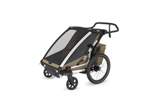 Dětský vozík THULE Chariot Cross 2 Double Light Khaki