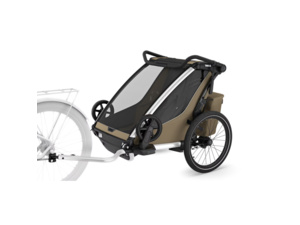 Dětský vozík THULE Chariot Cross 2 Double Light Khaki