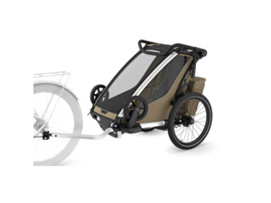 Dětský vozík THULE Chariot Cross 2 Single Light Khaki