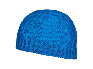 Čepice ORTOVOX Merino Tangram Knit Mountain Blue
