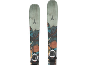 Lyže ATOMIC BENT JR 140-150 + L 6 GW Multicolor