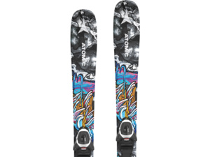Lyže ATOMIC BENT JR 110-130 + L 6 GW Multicolor