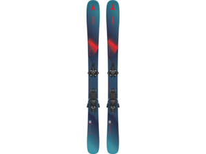 Lyže ATOMIC BACKLAND JR 120-150 SET Petrol/Red