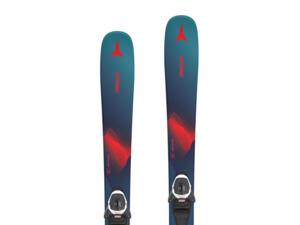 Lyže ATOMIC BACKLAND JR 140-150 + L 6 GW Petrol/Red