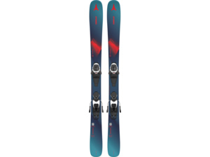 Lyže ATOMIC BACKLAND JR 140-150 + L 6 GW Petrol/Red