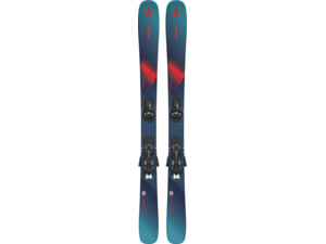 Lyže ATOMIC BACKLAND JR 110-130 + COLT 7 Petrol/Red