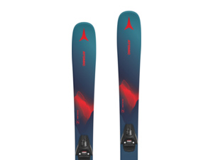 Lyže ATOMIC BACKLAND JR 110-130 + COLT 7 Petrol/Red