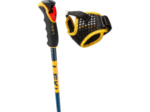 Hole LEKI Spitfire Vario 3D denimblue-aegeanblue-mustardyellow - 110 - 140 cm